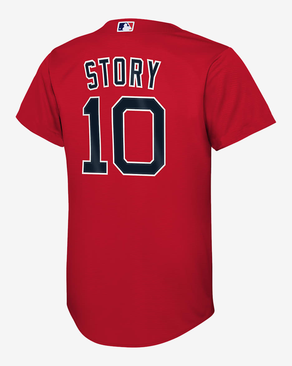 Trevor Story Boston Red Sox Big Kids Nike MLB Replica Jersey